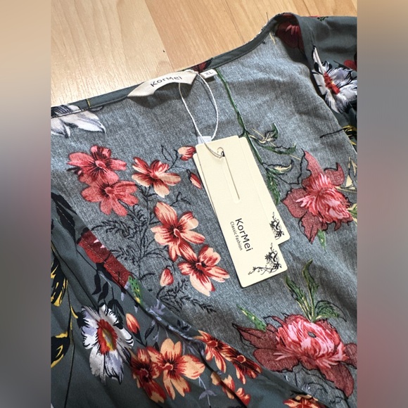 Floral Dress Hi Low - Picture 4 of 8